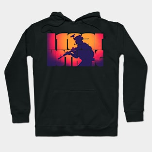 I Fear Nothing Military Silhouette Hoodie